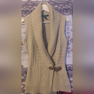 Ladies Sleeveless Cardigan